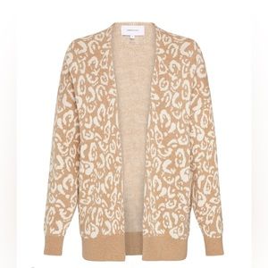 Current Elliot Leopard Cardigan